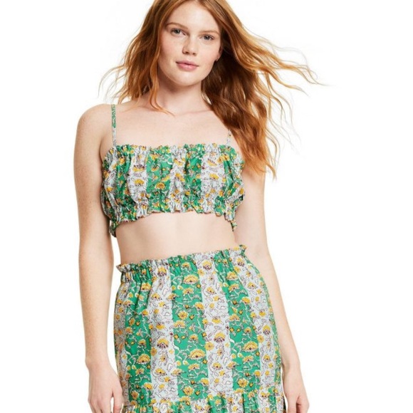 Rhode X Target Collab cropped elastic tank top XXL NWT - Picture 2 of 2